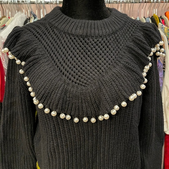 ZARA Pearl Sweater - Picture 2 of 4
